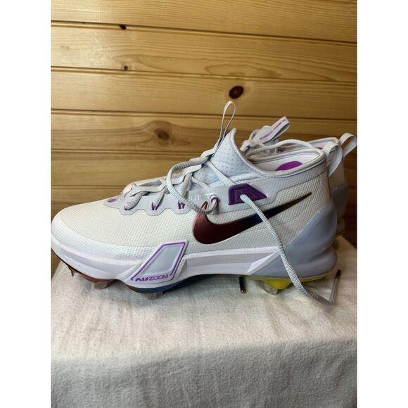 Nike Other - Nike Force Zoom Trout 9 Elite Baseball Cleats Metal "Rainbow" NEW Men's Size 8